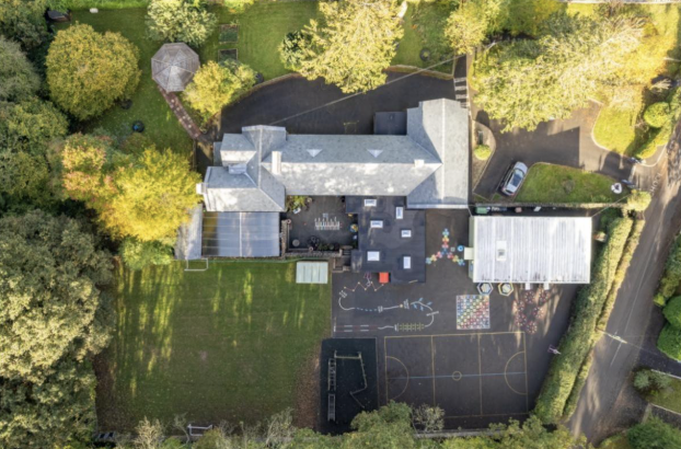 Yeoford from above