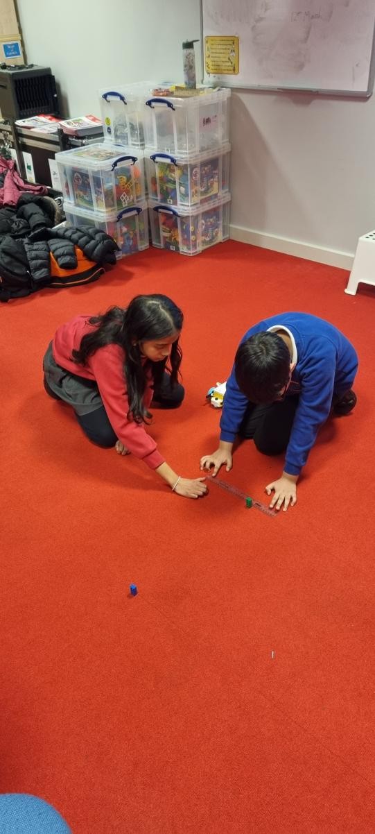 Measuring the robot's route