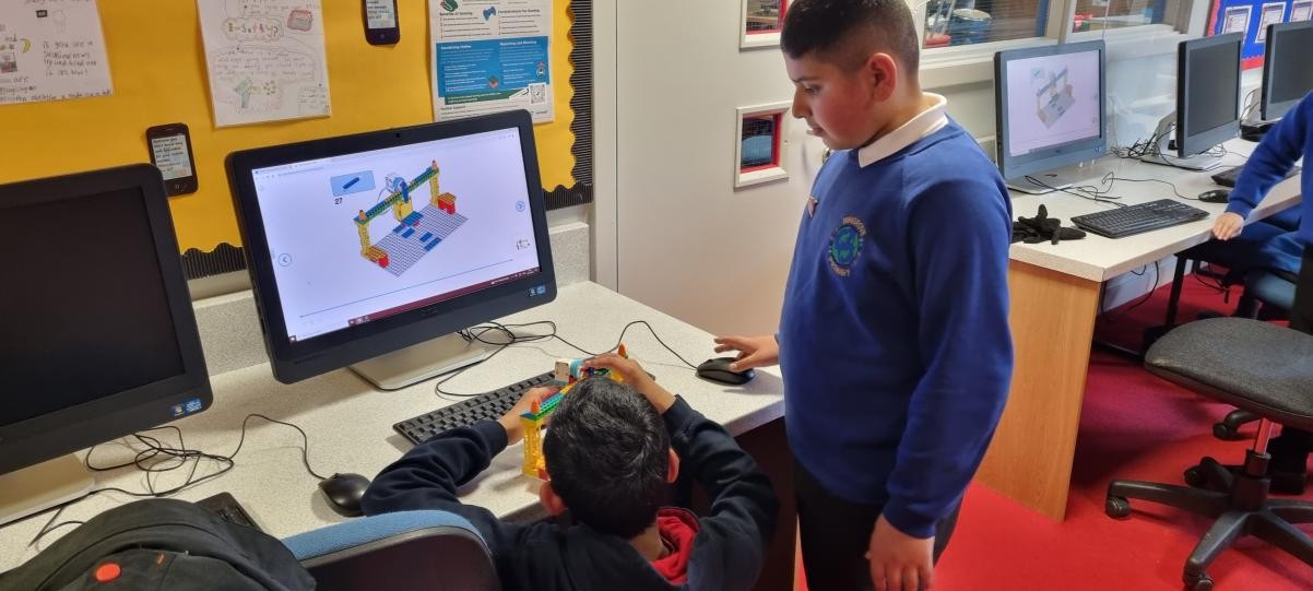 Meticulously building the cable car design.