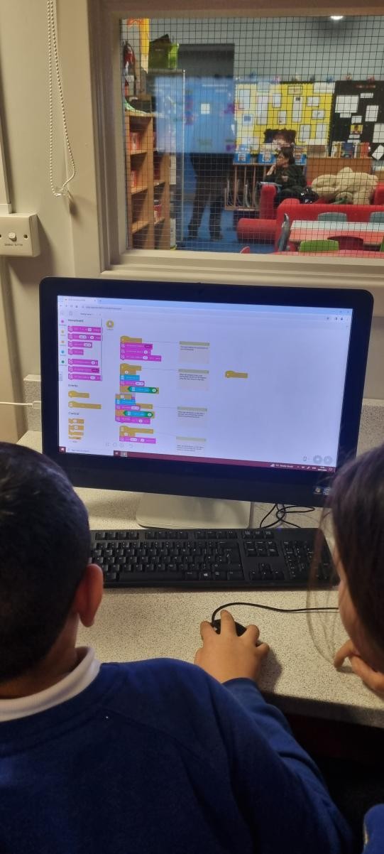 Complex text block coding going on here ...