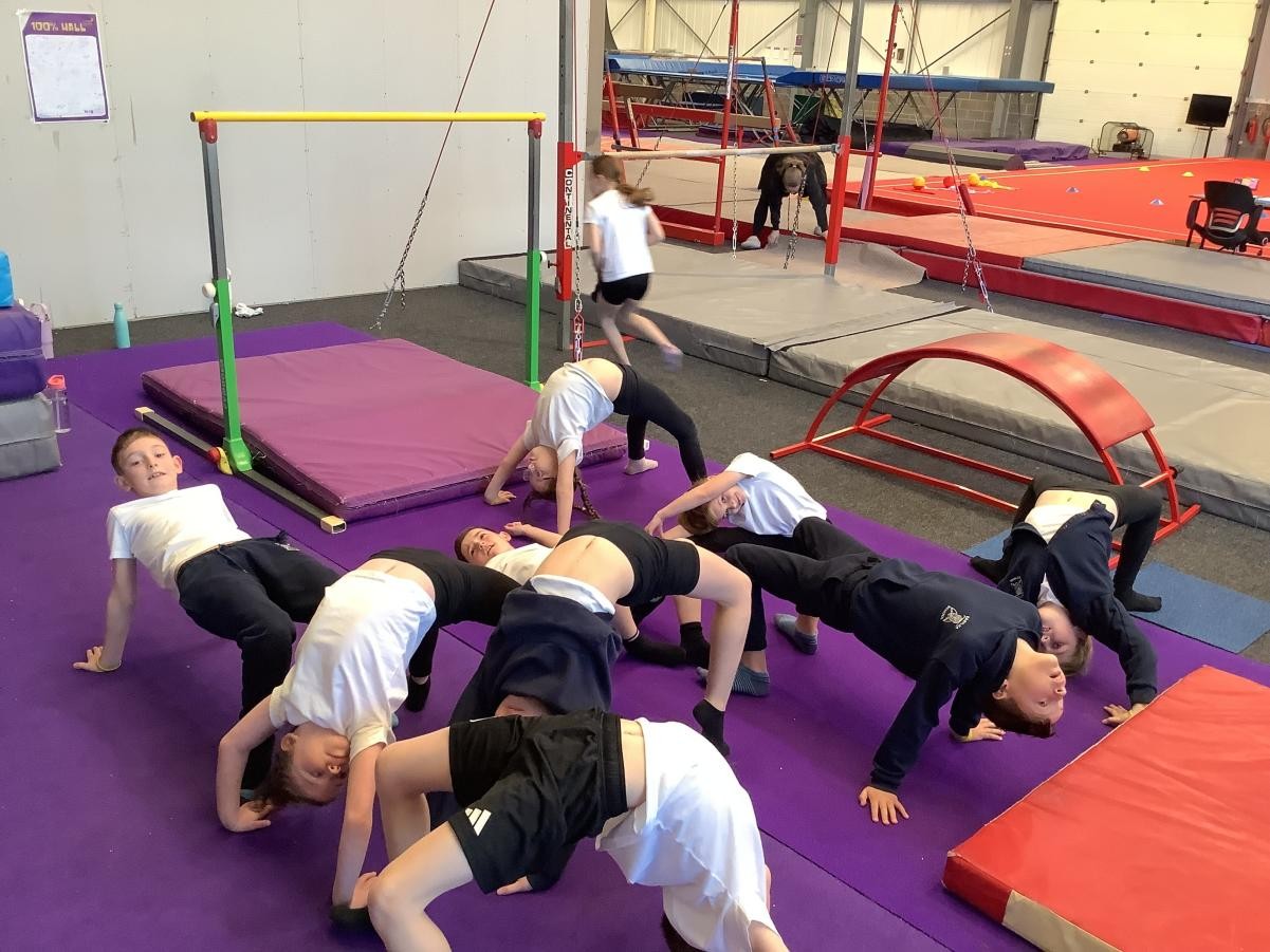 ...warm up stretches