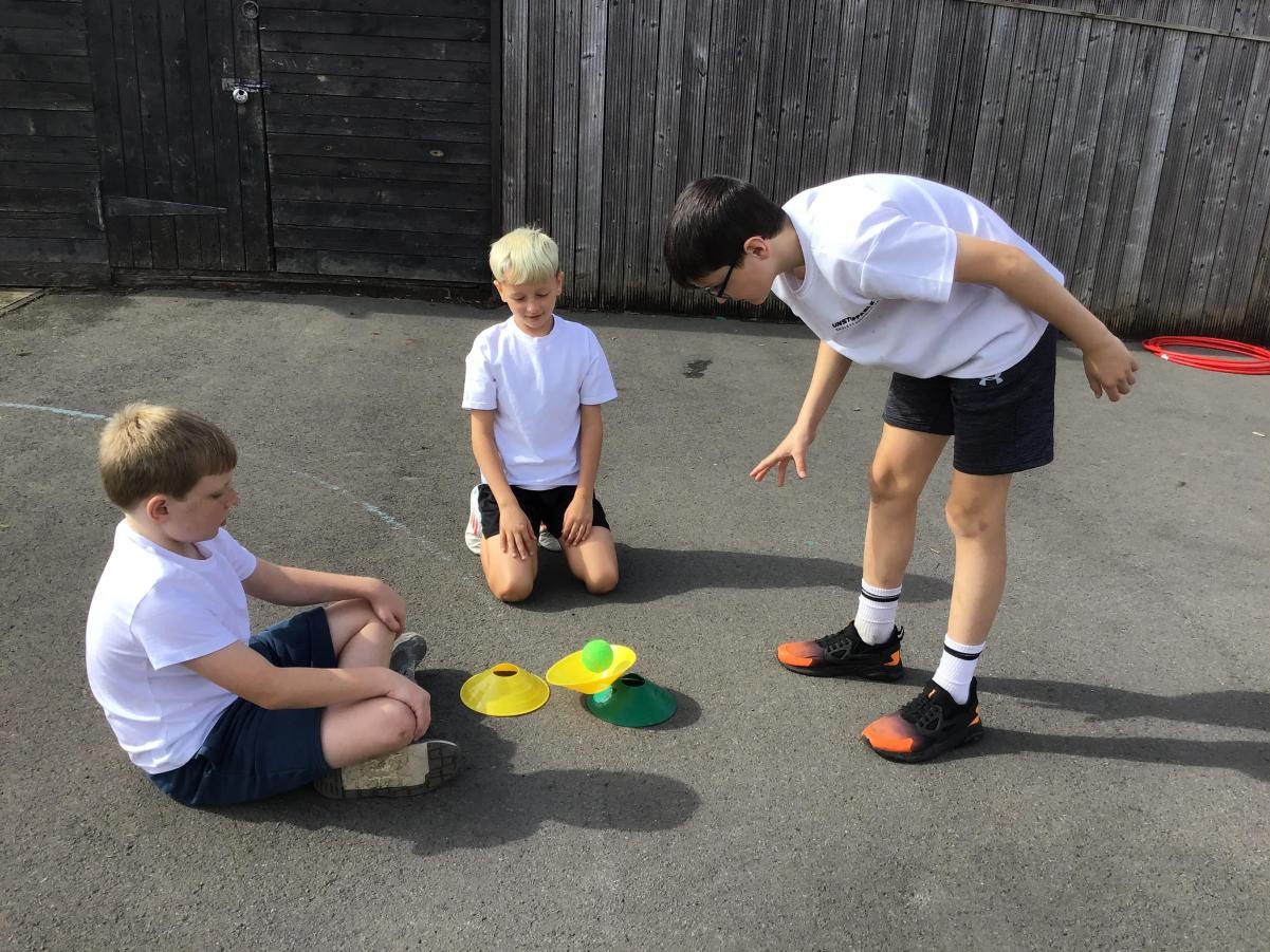 They made up their own games up that they can't wait to try out.