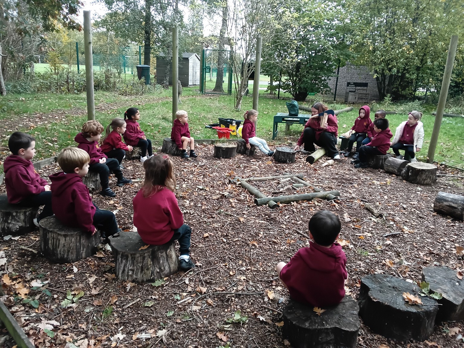 Forest school fun