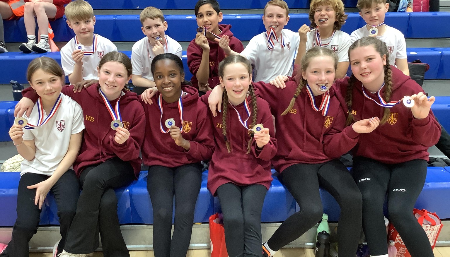 Our Indoor Athletics team won Small Schools Silver at the Cheshire Indoor Athletics Finals!