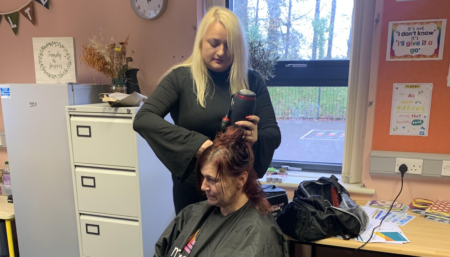 Hair Dressing with Aoife