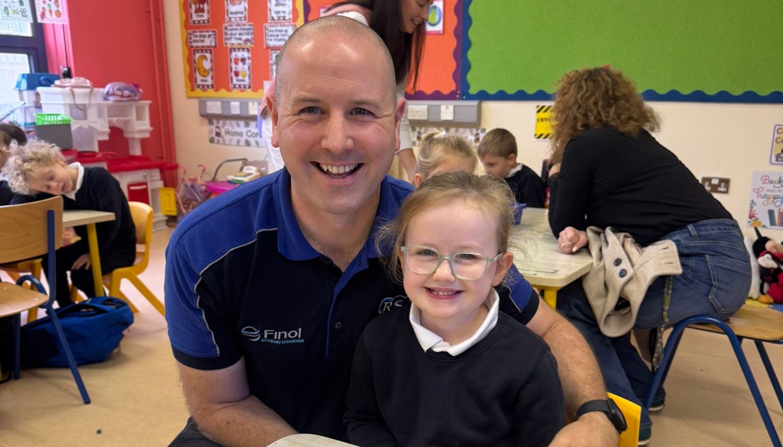 Some of our brilliant Maths4Fun Parent Volunteers.