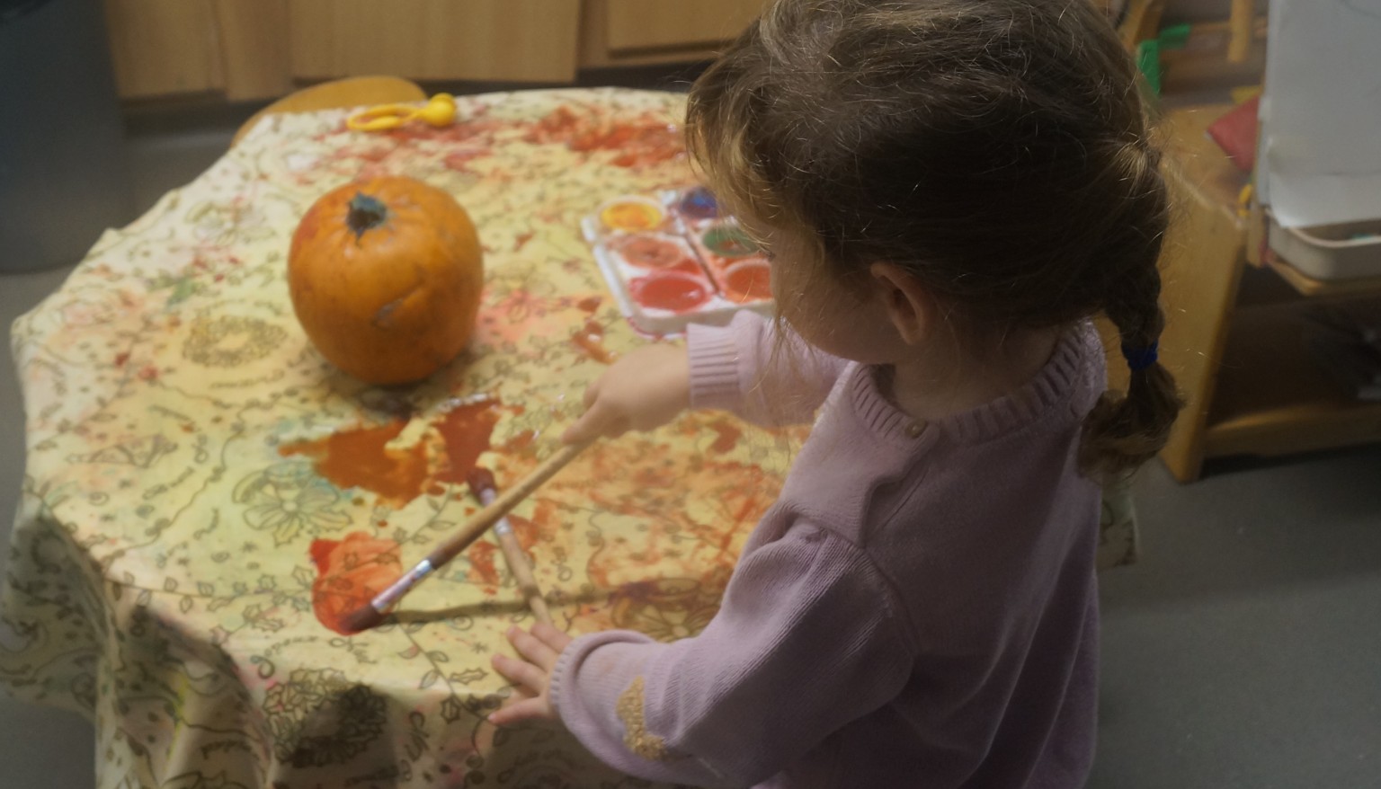 exploring pumkins