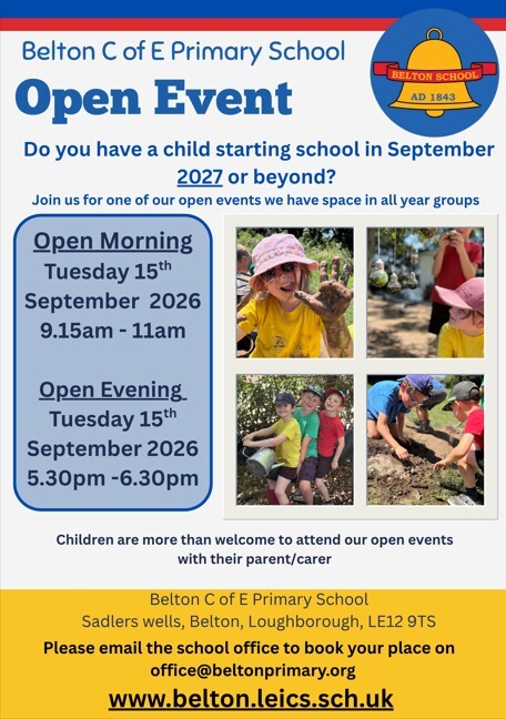 Open Day September 2026