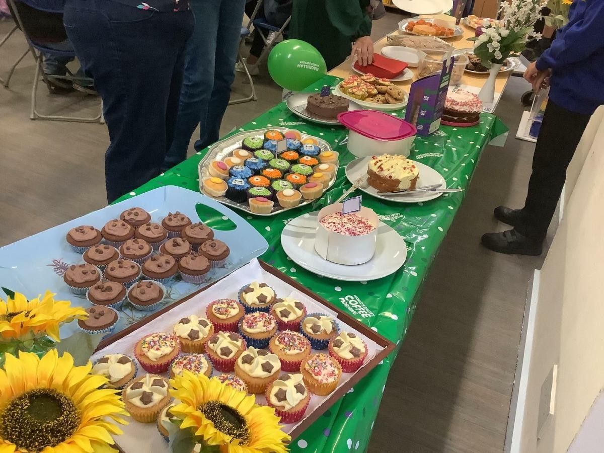 Raising money for Macmillan
