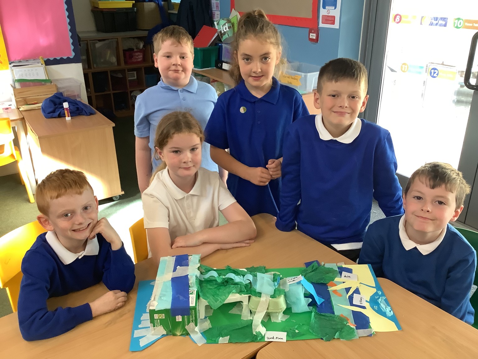 Year 4 river model, lower course