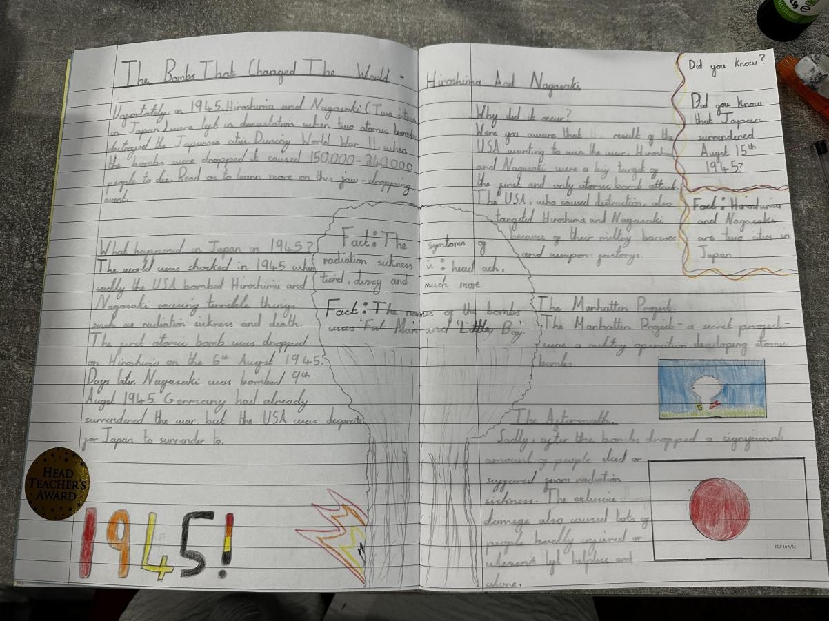 Non- Chronological Report on Hiroshima and Nagasaki 1945