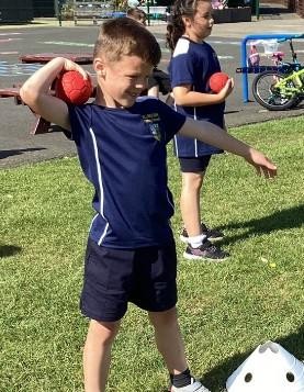 Outdoor PE on the field