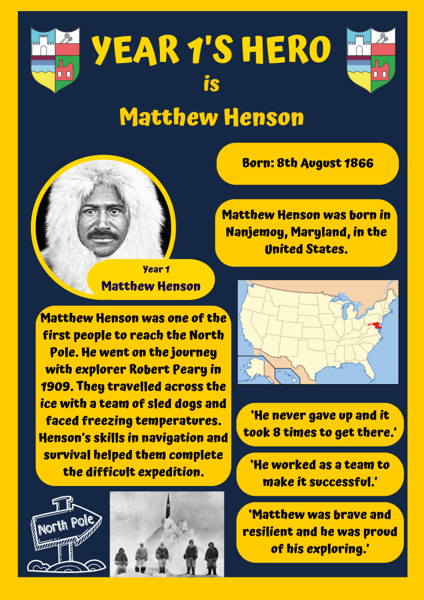 Year 1 Class Hero