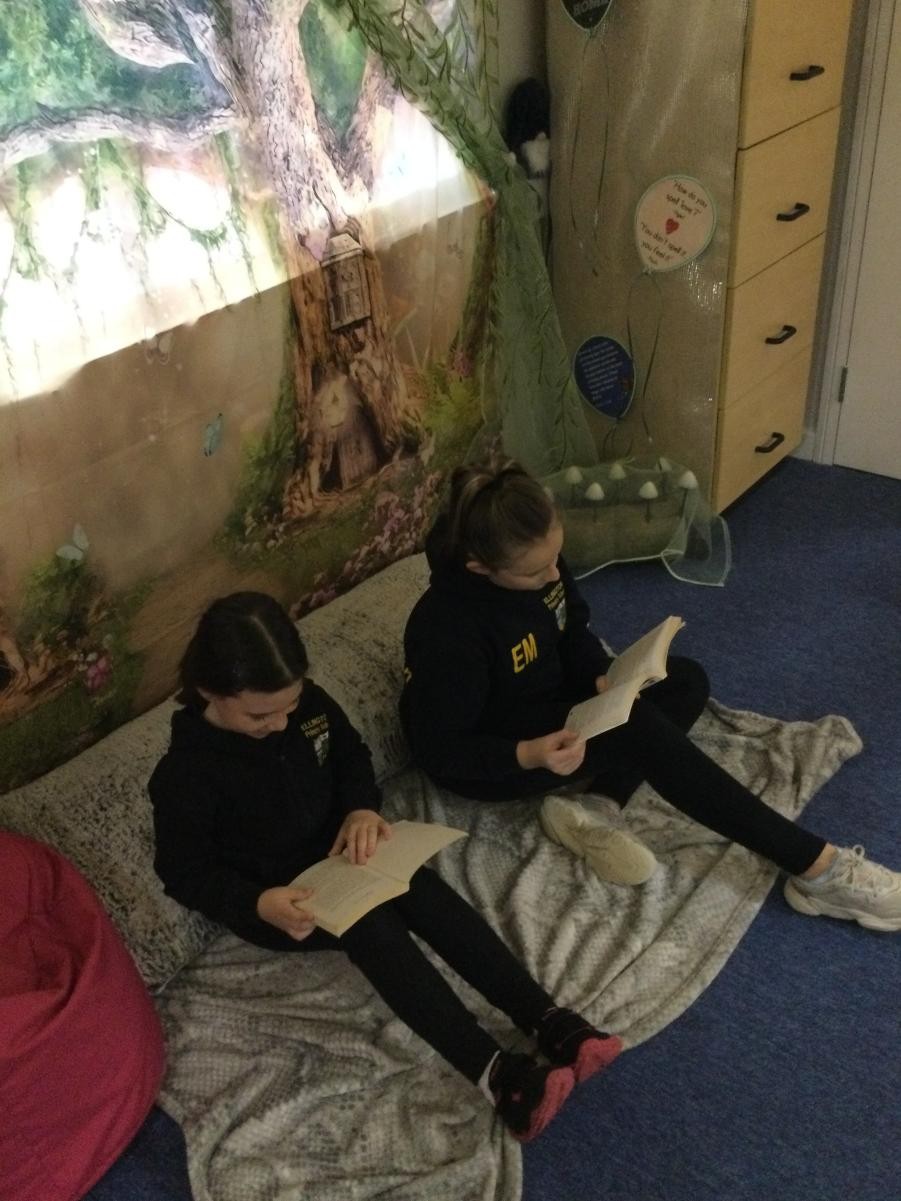 Reading for pleasure 