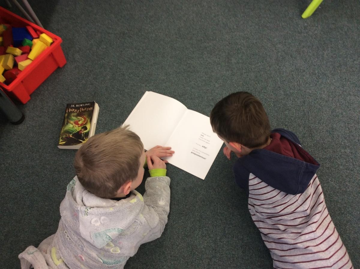 Sharing our bedtime stories