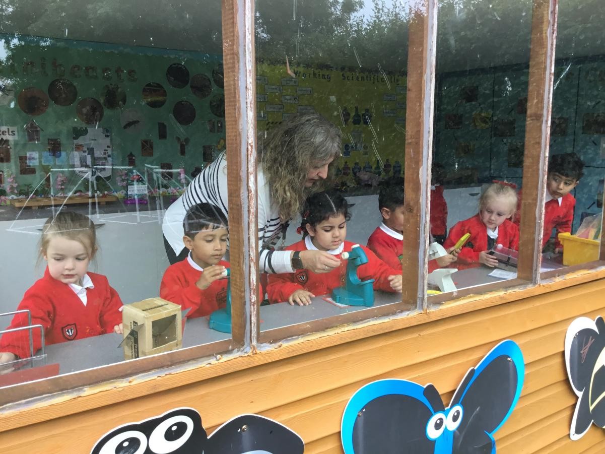 Visiting the Science Shed