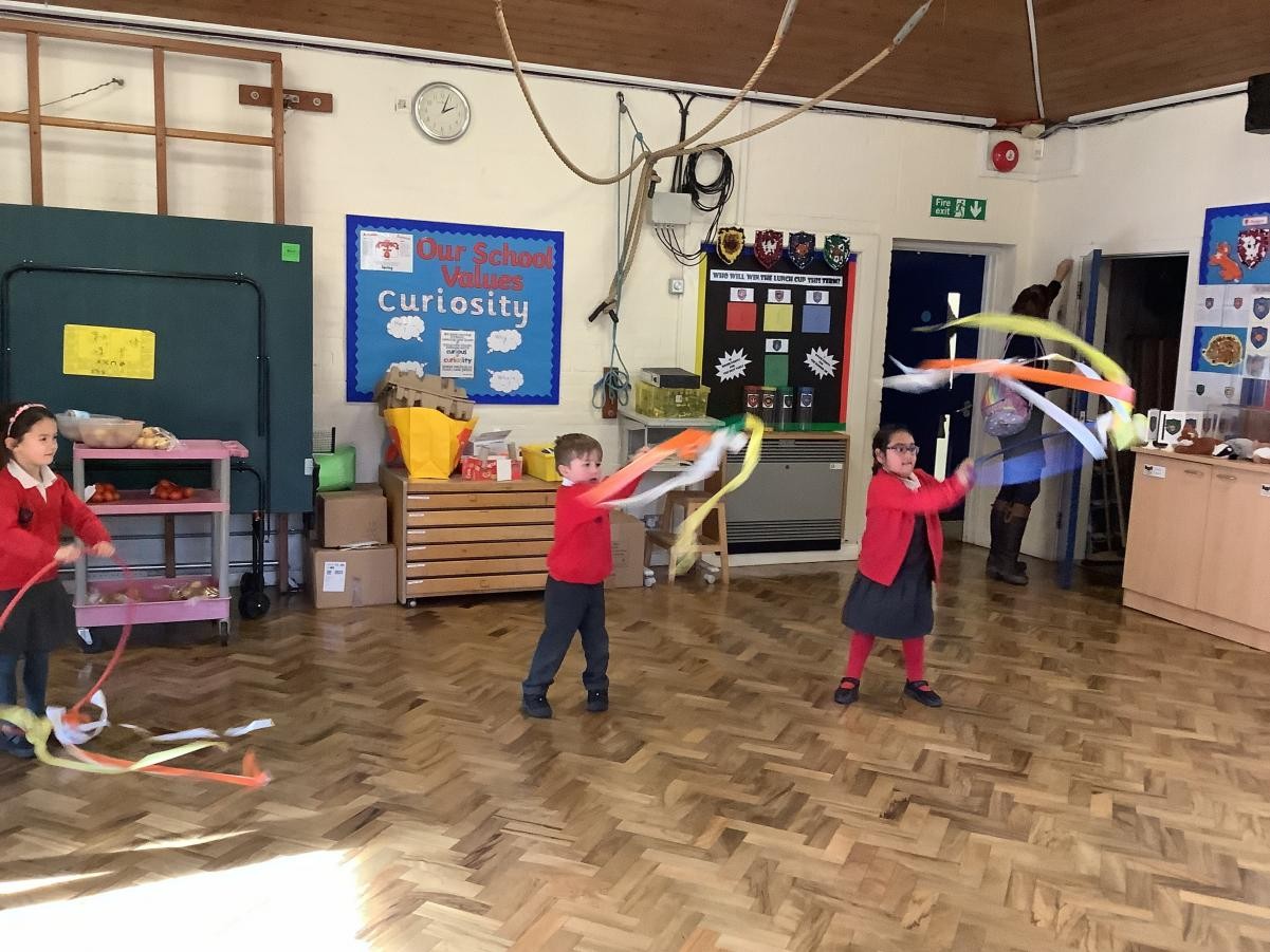 Dragon Dancing for Chinese New Year