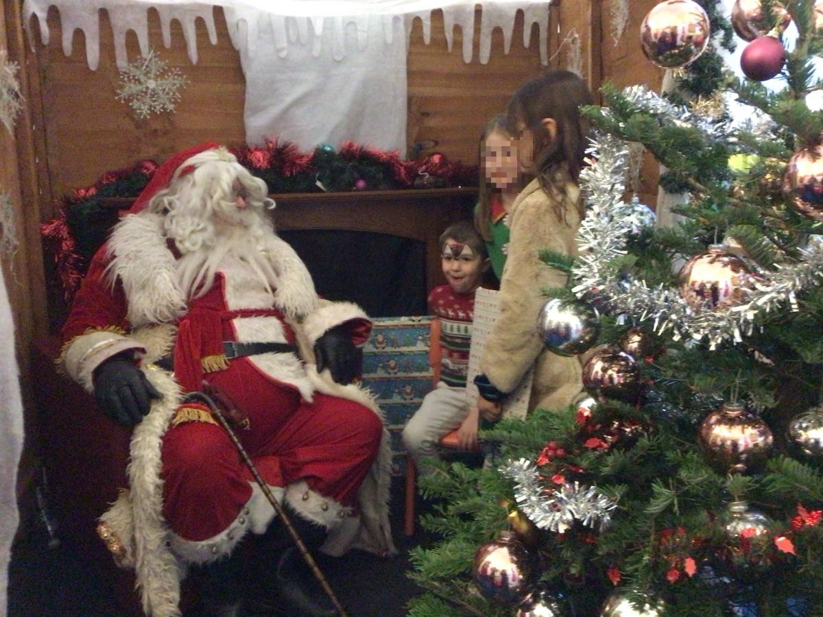 Meeting Santa!