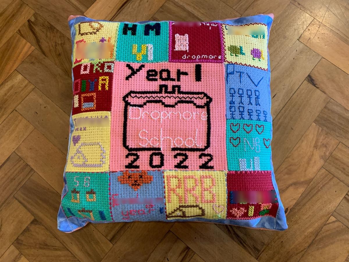 Whole Class DT project - cushion