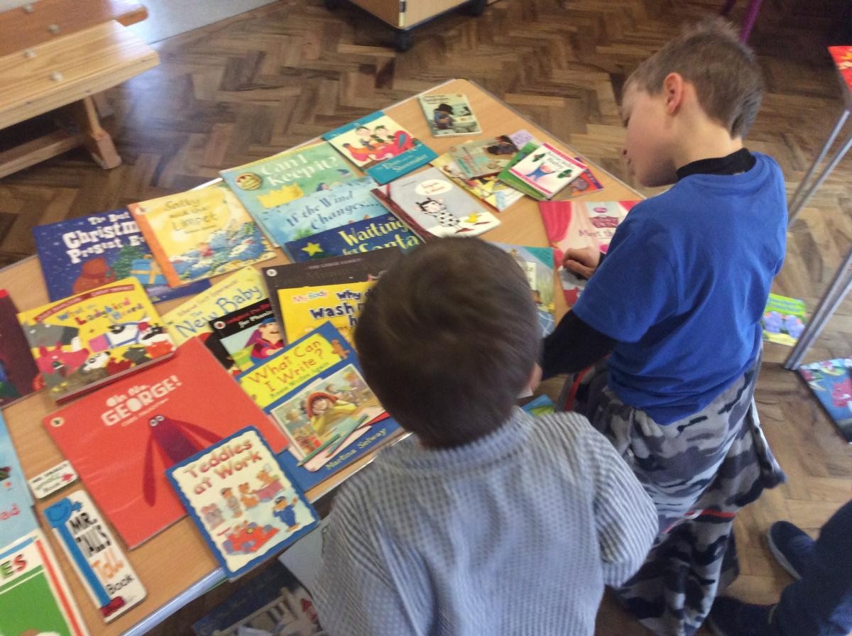 Book Sale in the hall