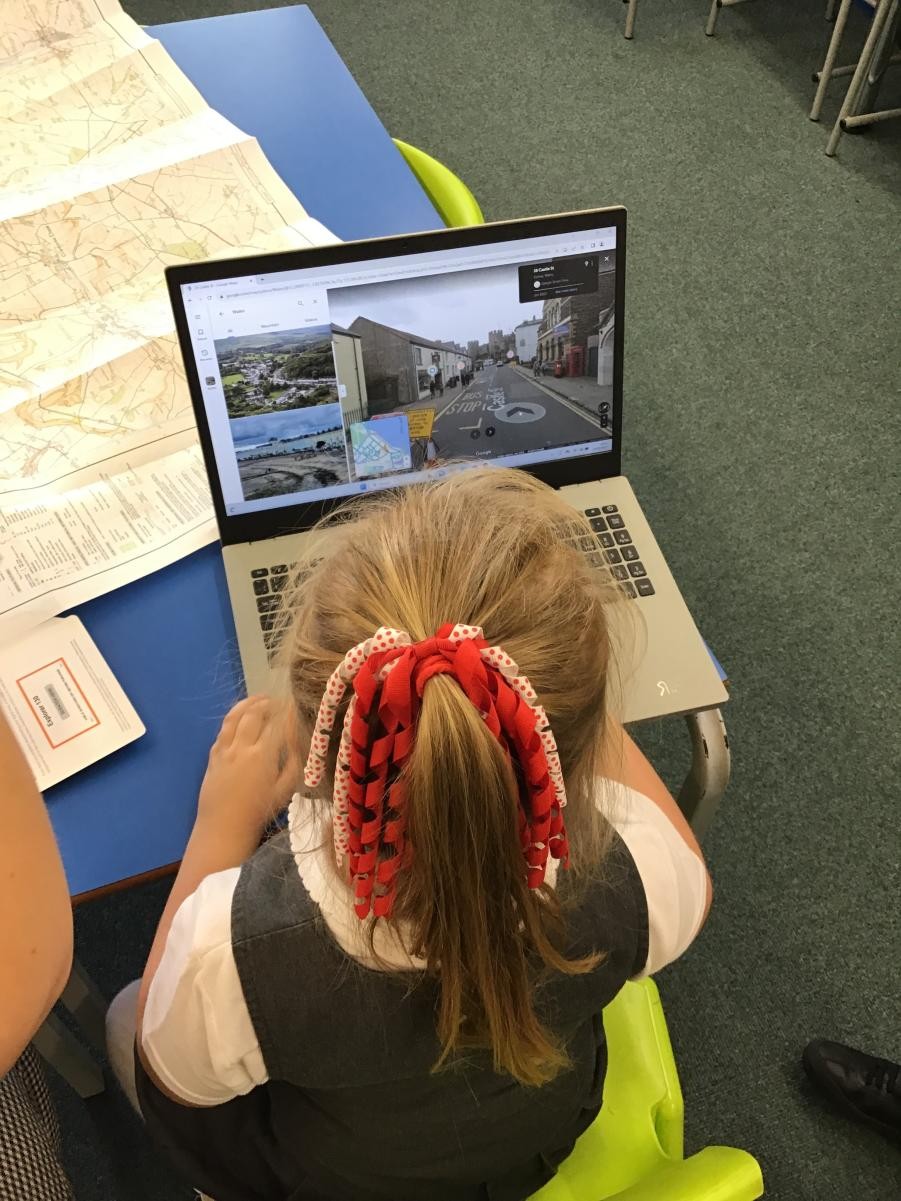 Digital map work