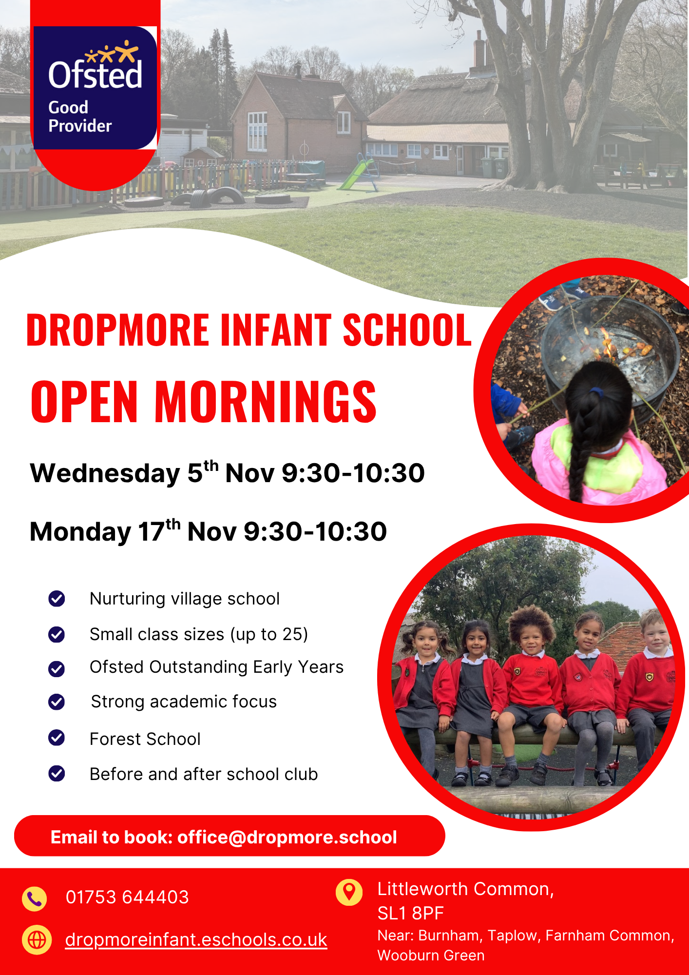 November Open Mornings