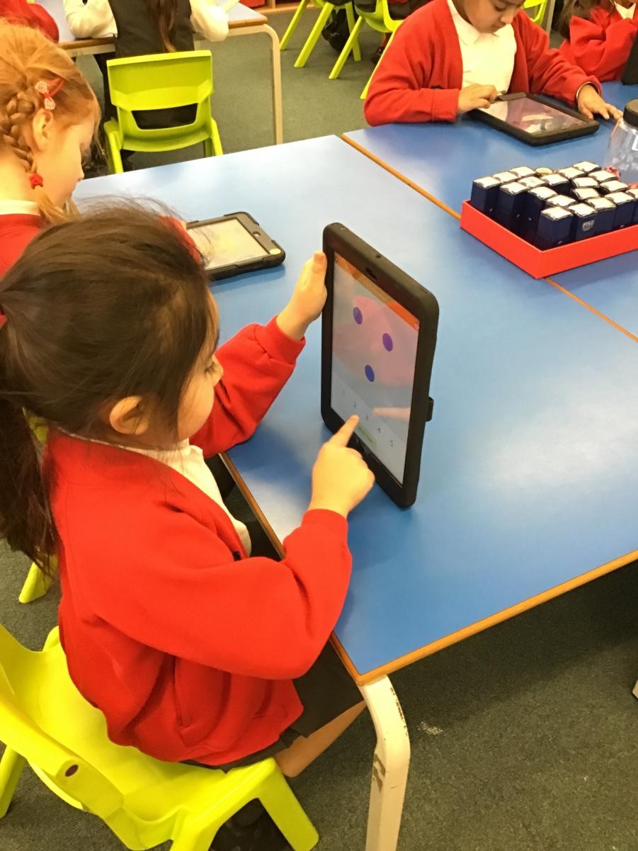 Using White Rose Maths on our iPads
