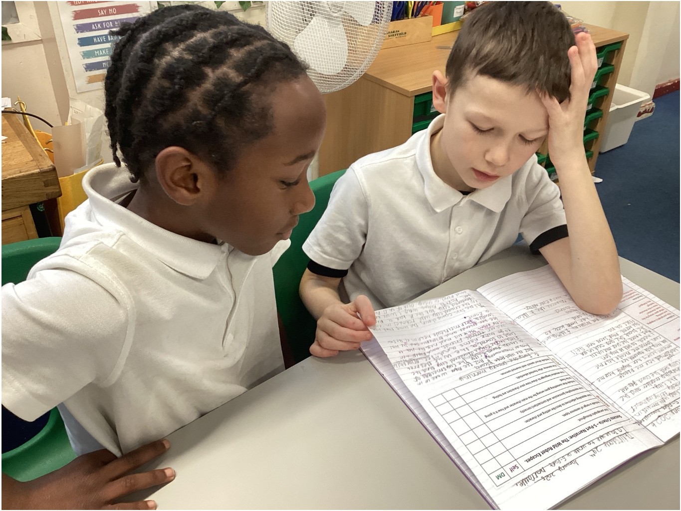 Helping each other to improve