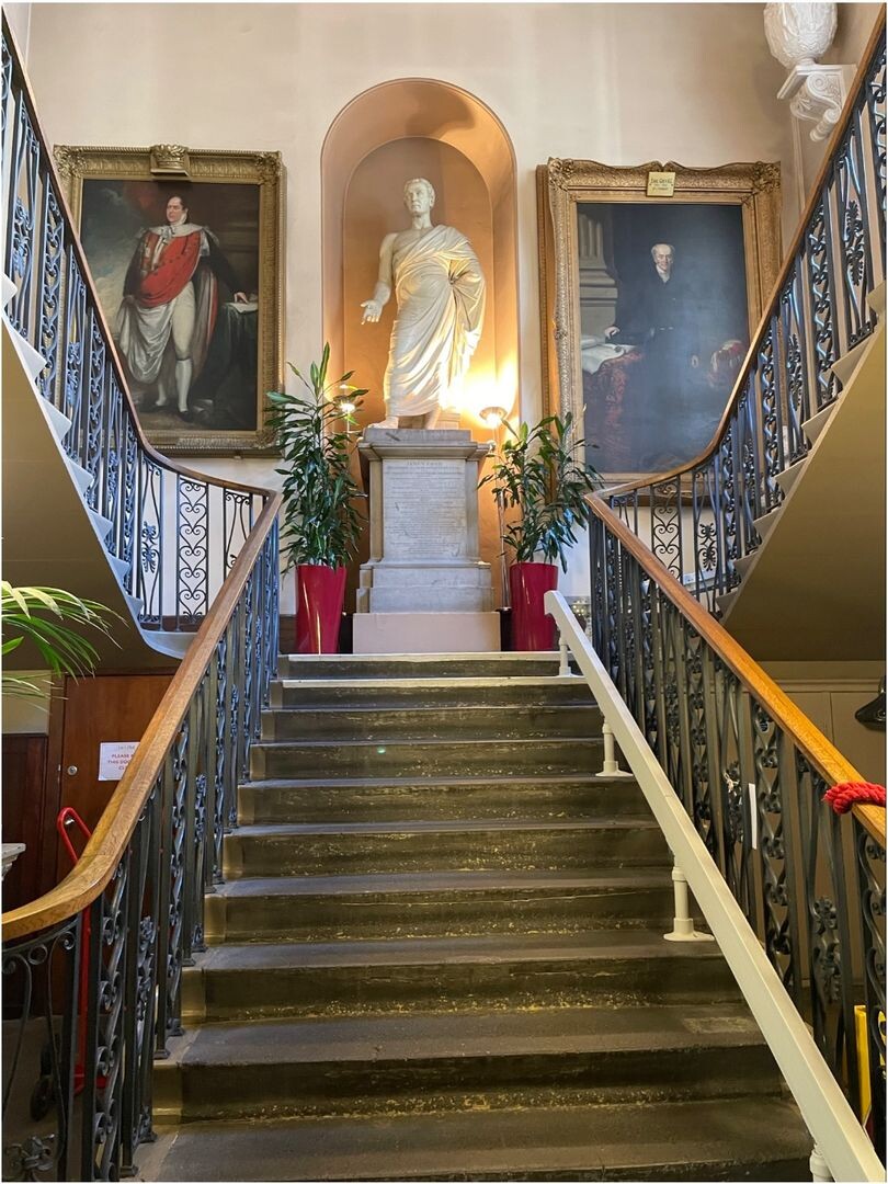 Look at this beautiful staircase!