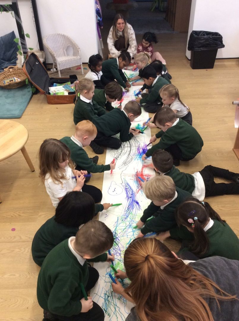 Working together to create a masterpiece