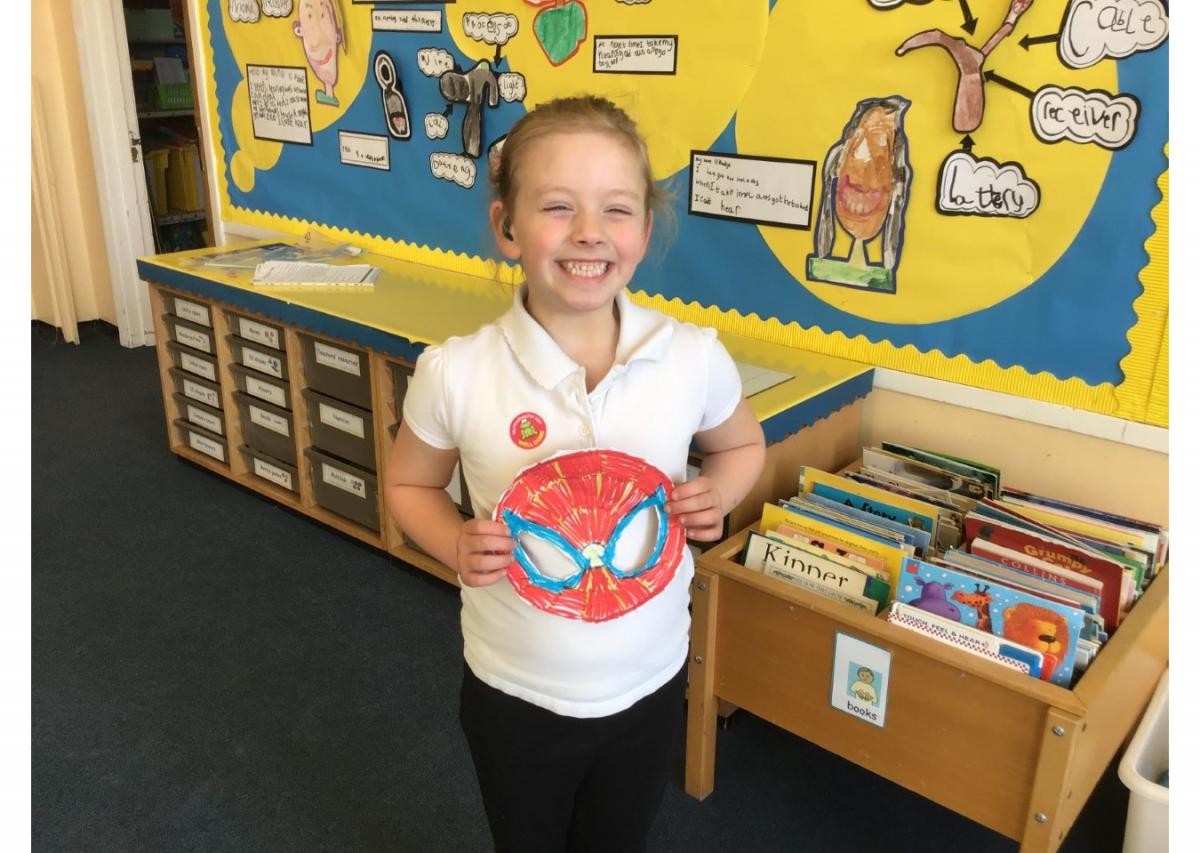 We enjoyed designing and making masks.