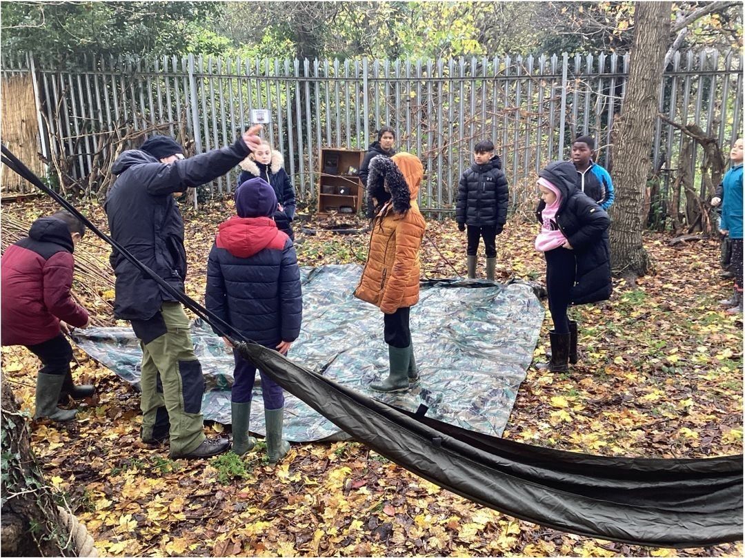 Learning outdoors is wonderful