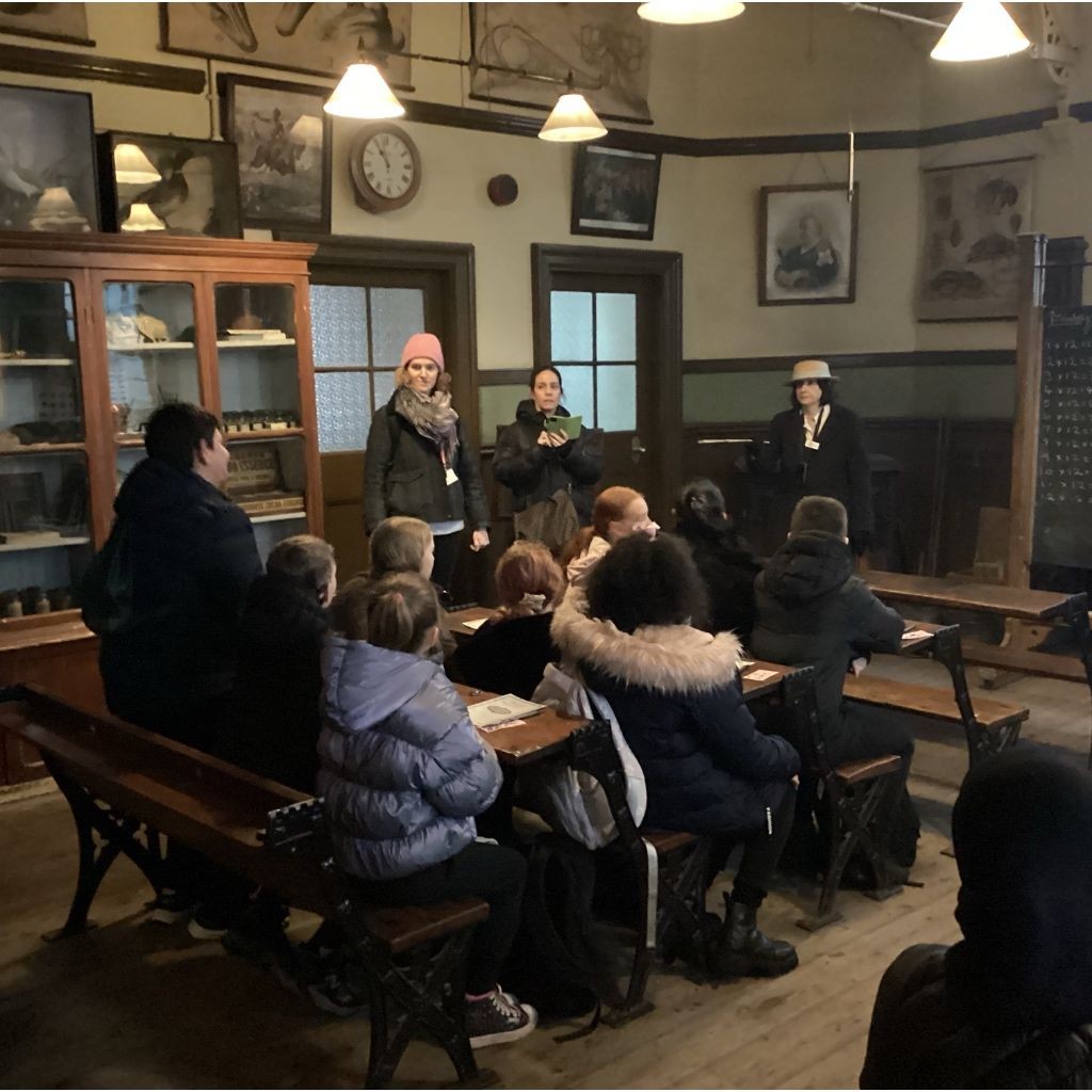 We visited Beamish and learned what school was like during Victorian times - very strict!!