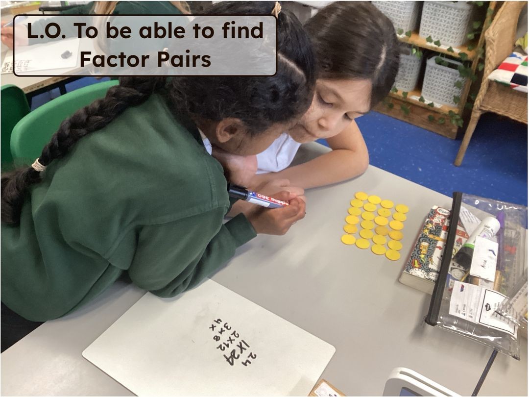 Working together to find factor pairs