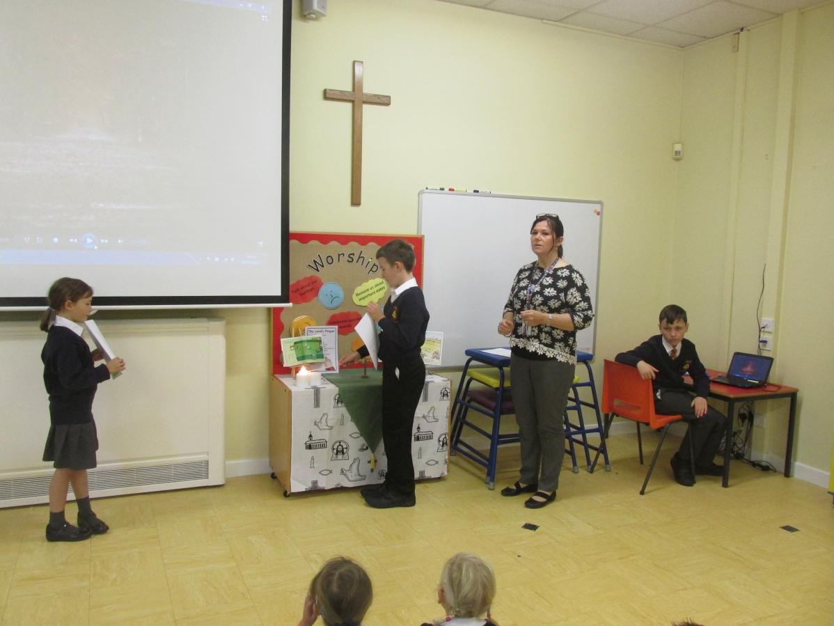 School Council leading Worship