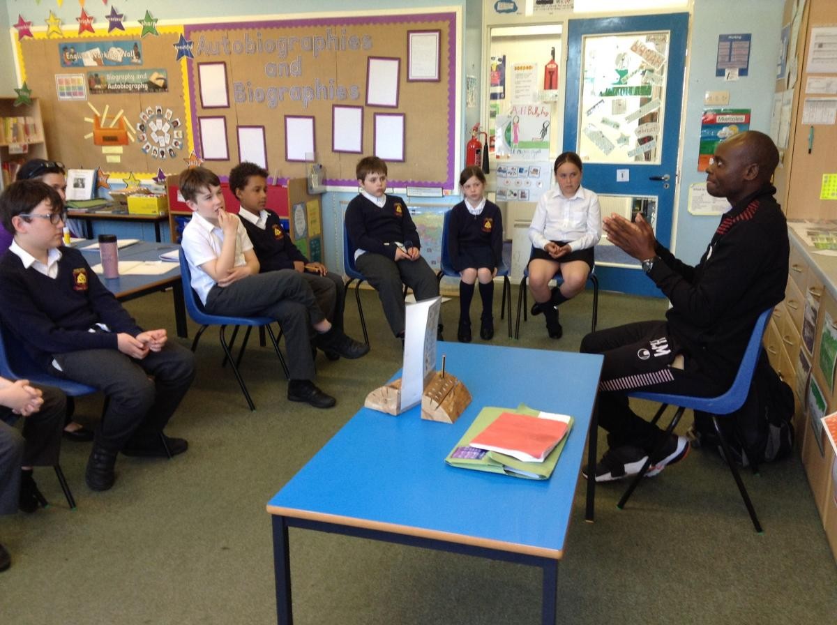 Learning about Ramadan and the Muslim faith from Kaka.