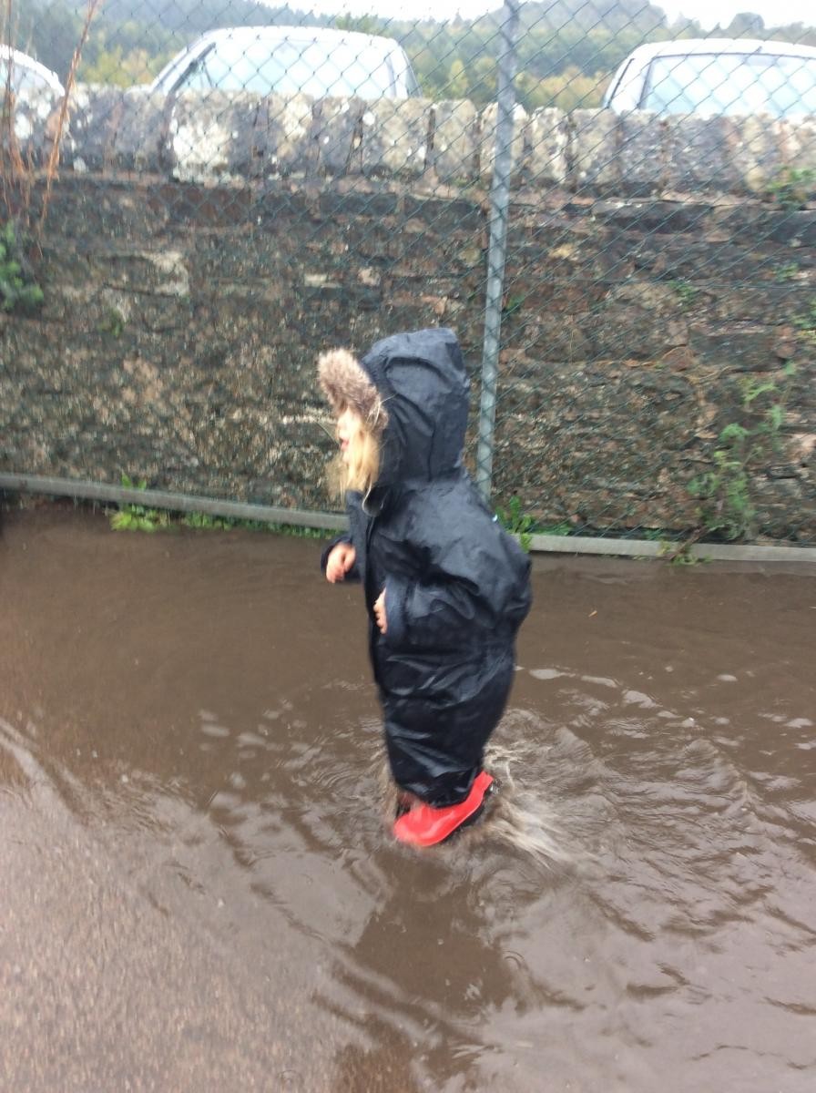 Peppa's muddy puddle walk - to raise money for save the children 