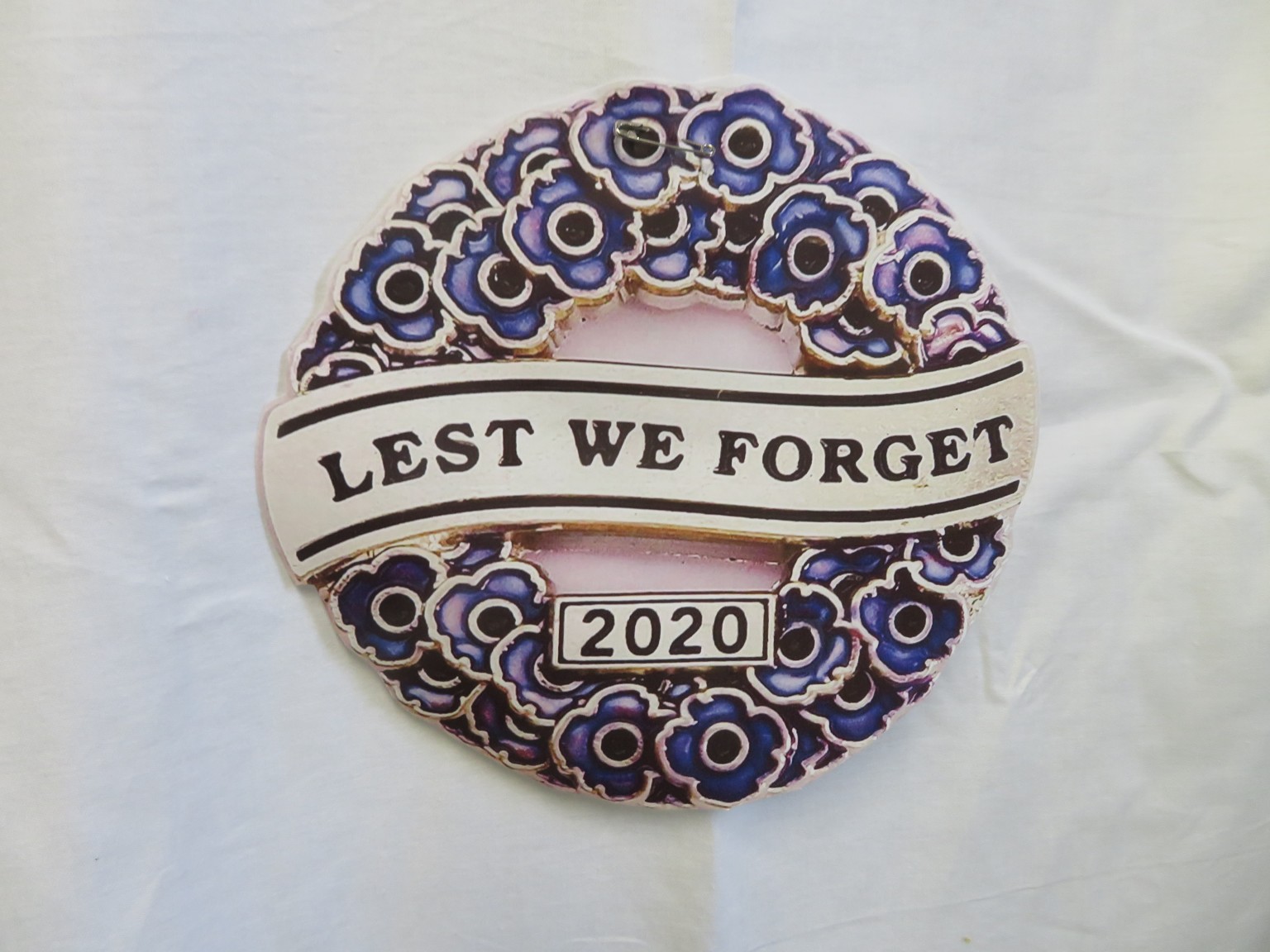 les we forget craft wreath