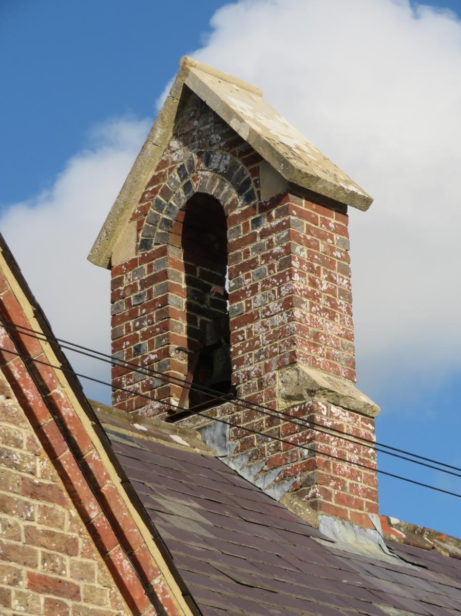 The school bell tower