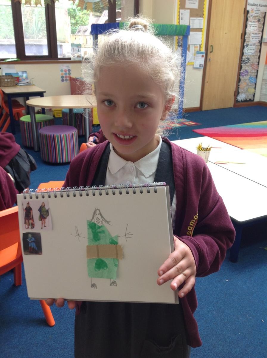 Design an outfit for an Anglo Saxon