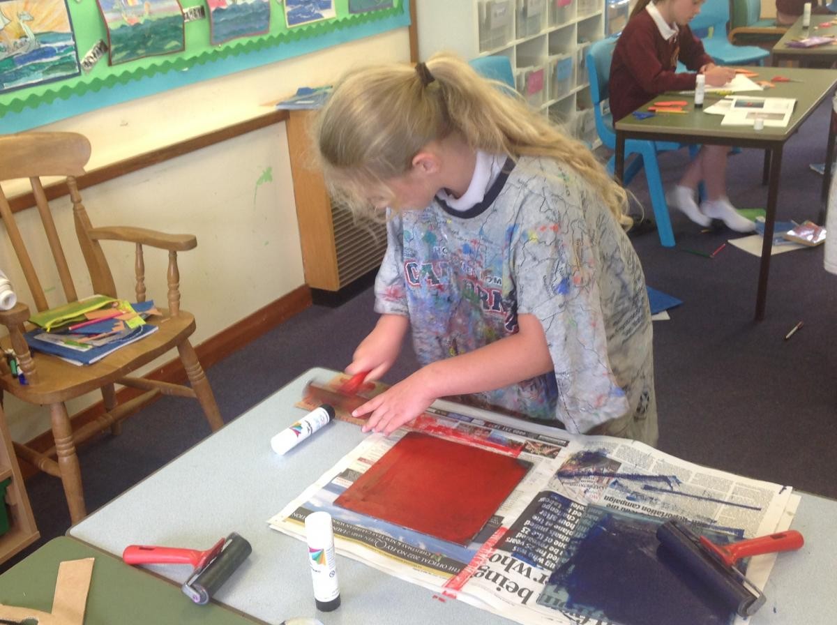 Rivers art workshop with Falmouth Art Gallery