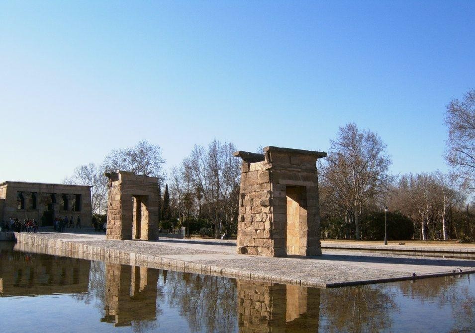 El Templo de Debod, Madrid