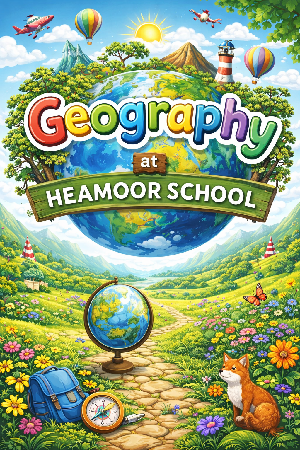 Geography at Heamoor School