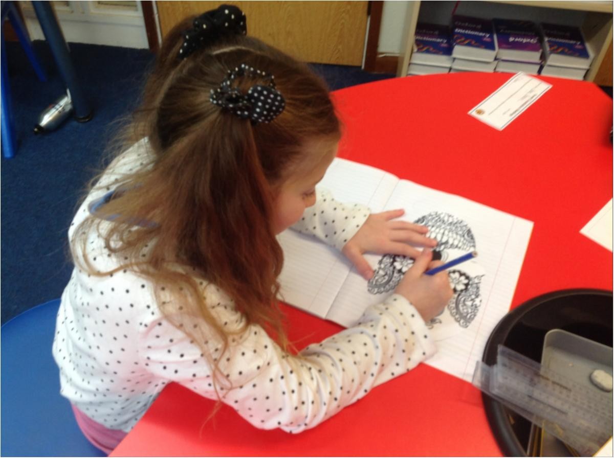 El Día de Los Muertos Colouring