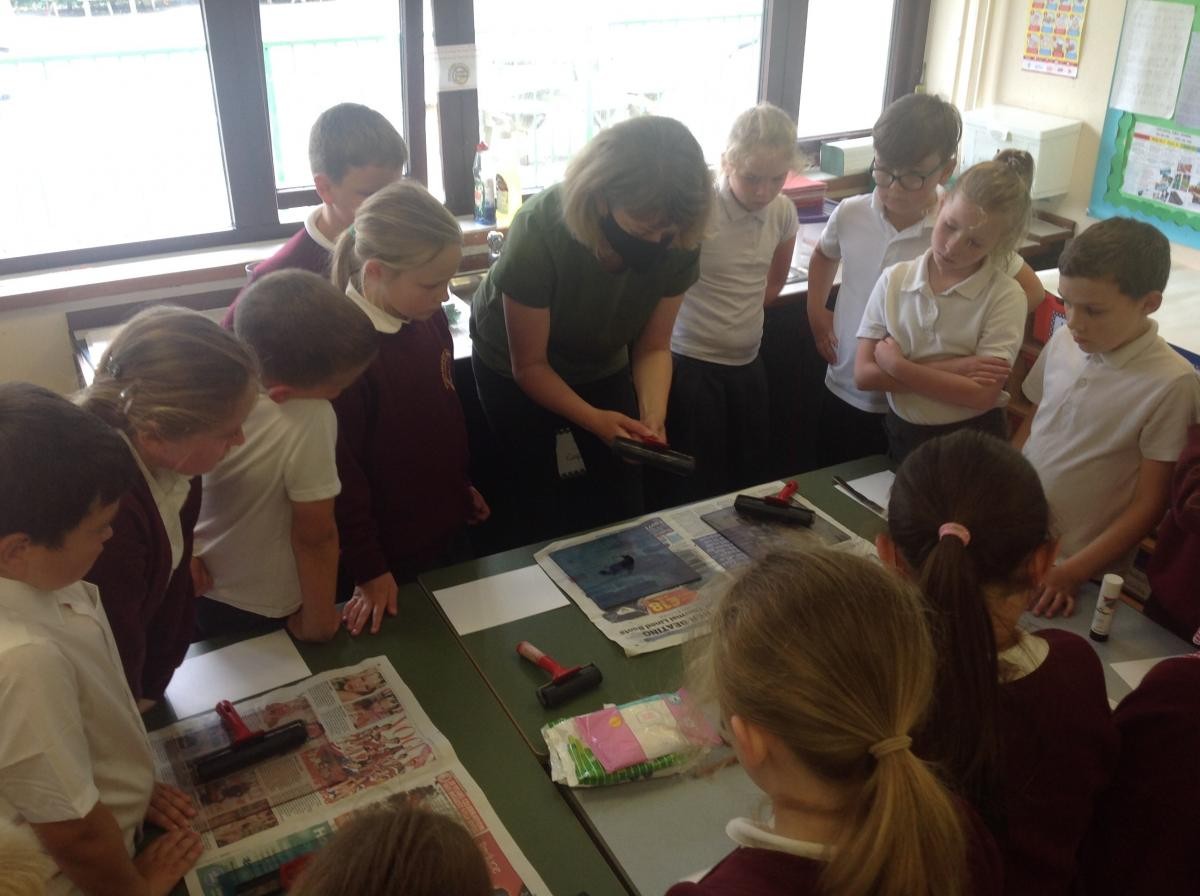 Rivers art workshop with Falmouth Art Gallery