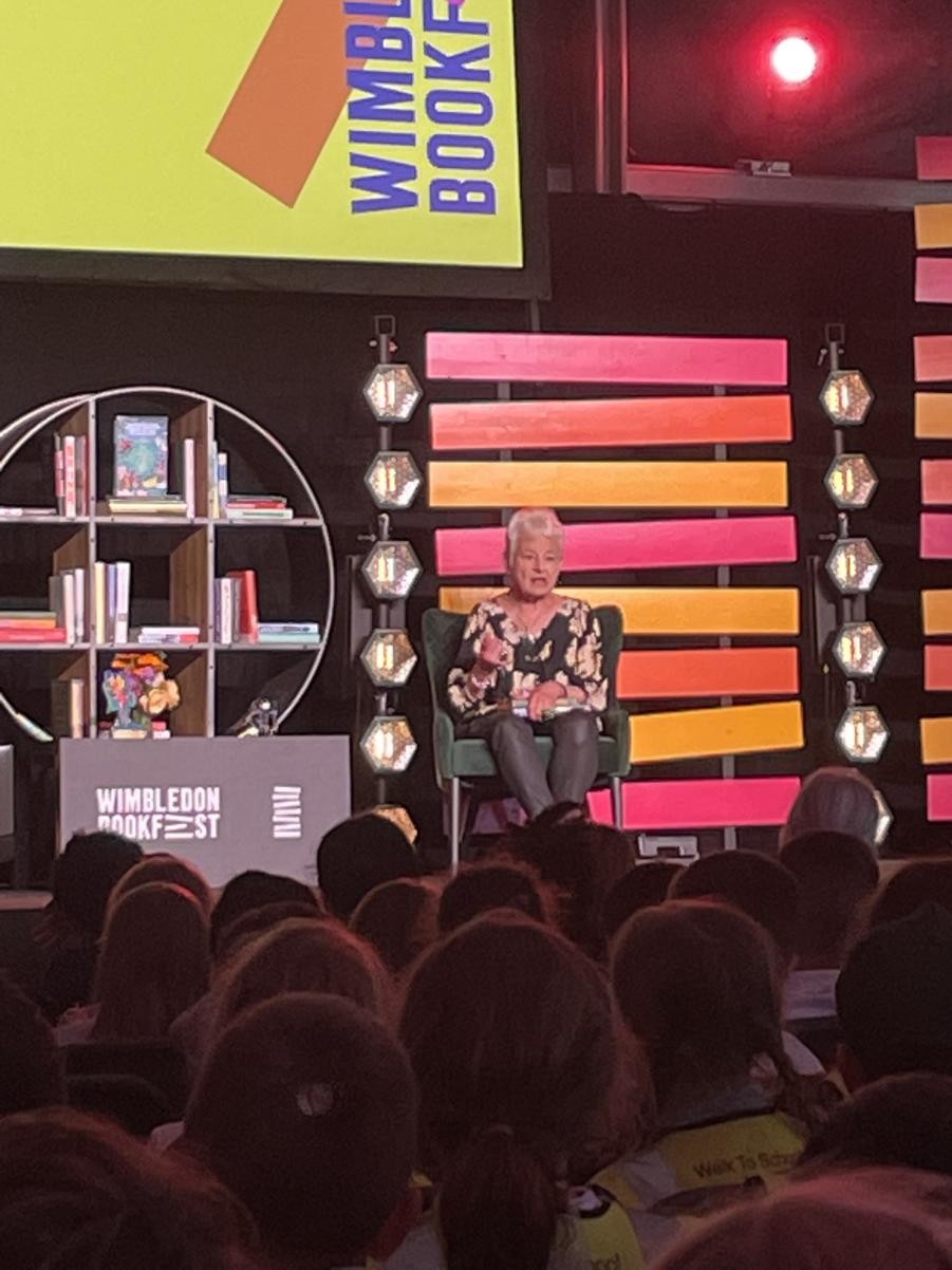 Jacqueline Wilson at Wimbledon Book Festival - an author for everyone! 