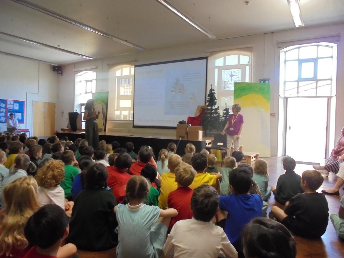 Author Visit from Creative Chameleon Books for our Hair themed Book Week in 2023!