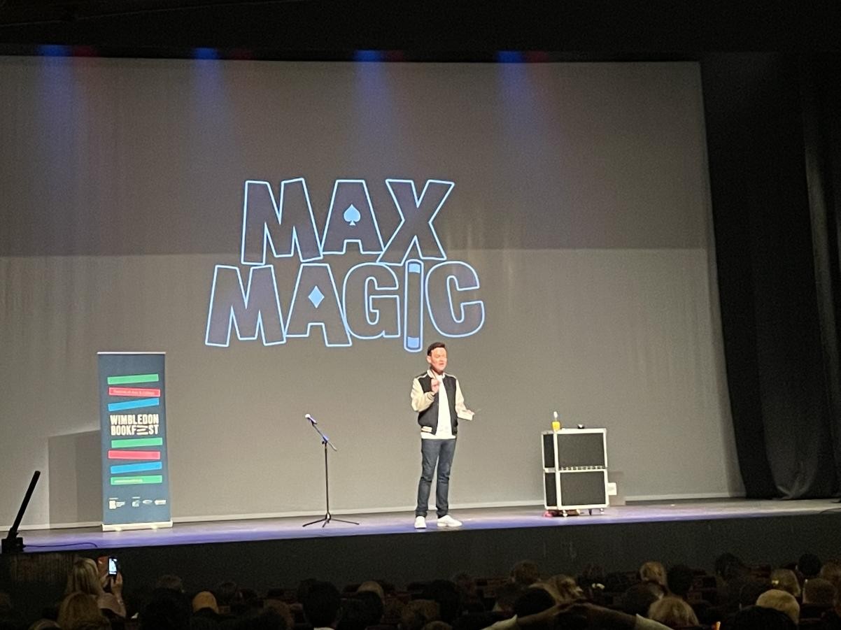 Year 3 visited Wimbledon Book Festival to hear TV legend Stephen Melhern talk about his book series 'Max Magic'! 