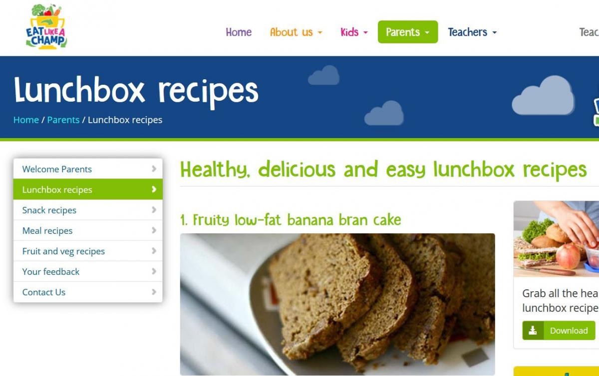 Click the image to access lunchbox recipes