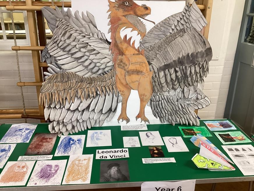 Drawings inspired by Da Vinci